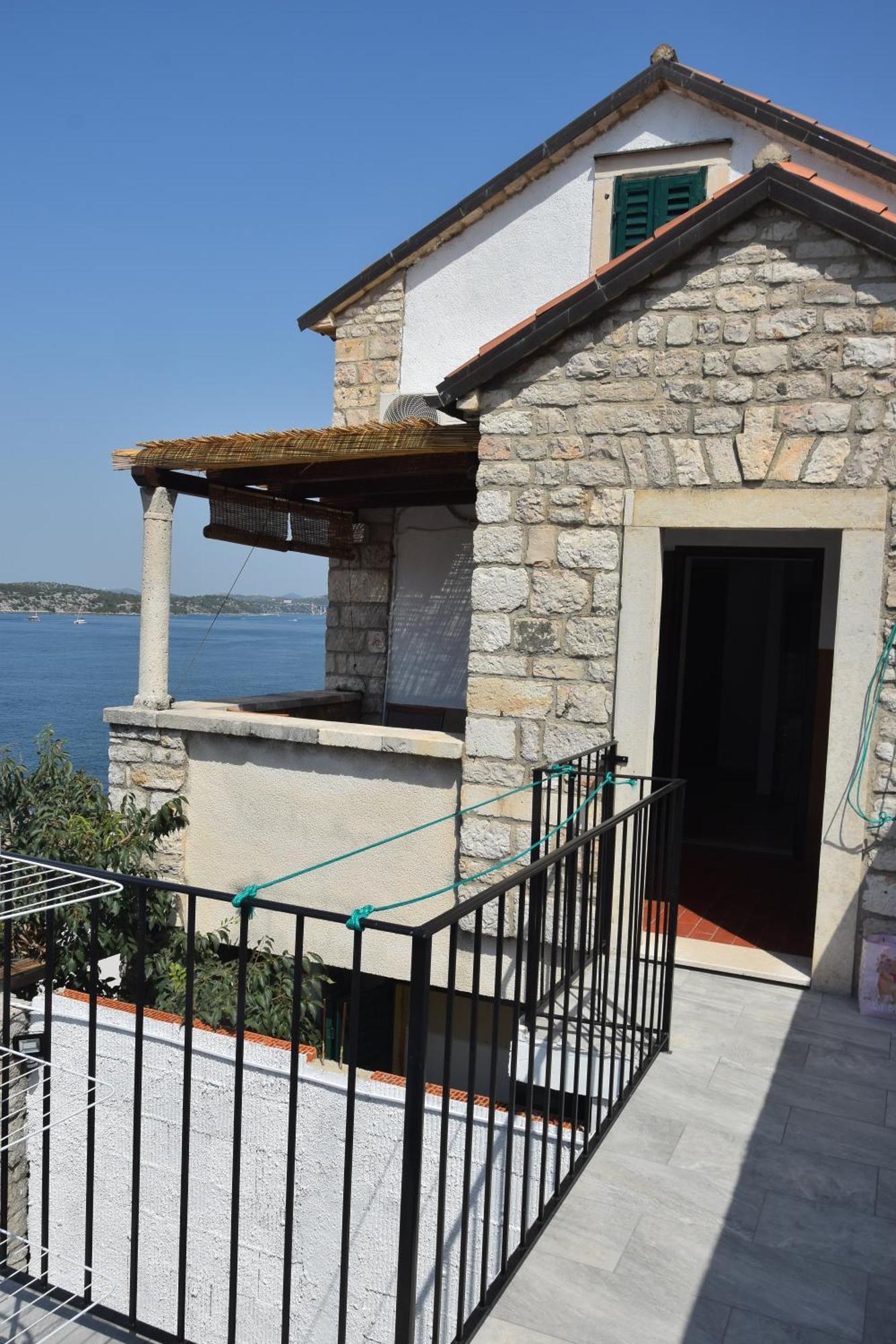 Apartman Plava riba Šibenik Esterno foto